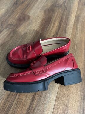 Coach Leah Loafers Size 5